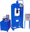 TILE PRESS WITH D- MOULDING UNIT, SINGLE BLOCK